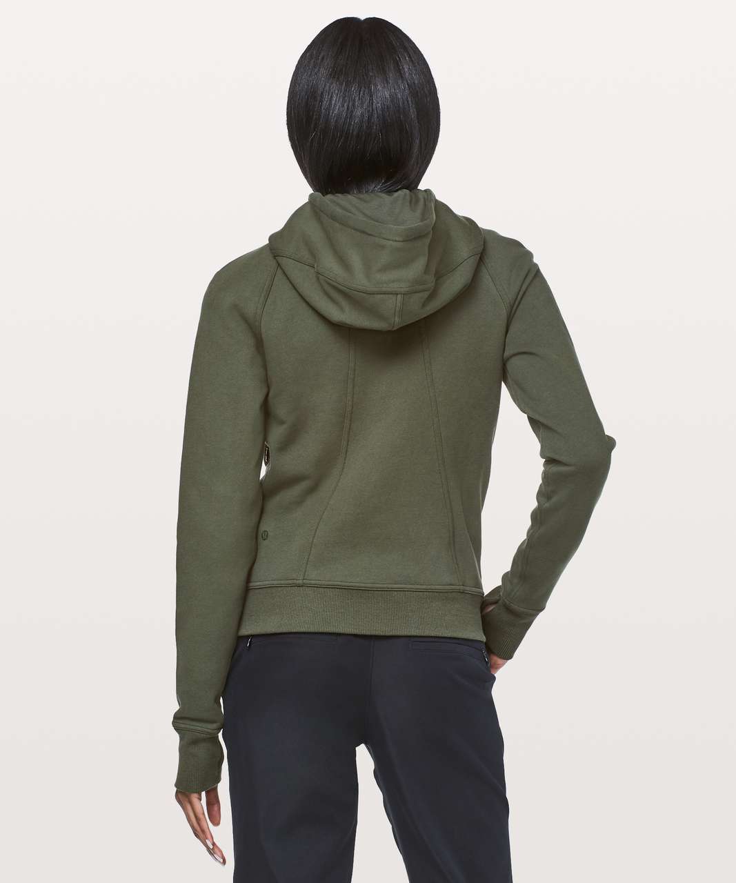 Lululemon Huddle & Hustle Hoodie - Camo Green - lulu fanatics