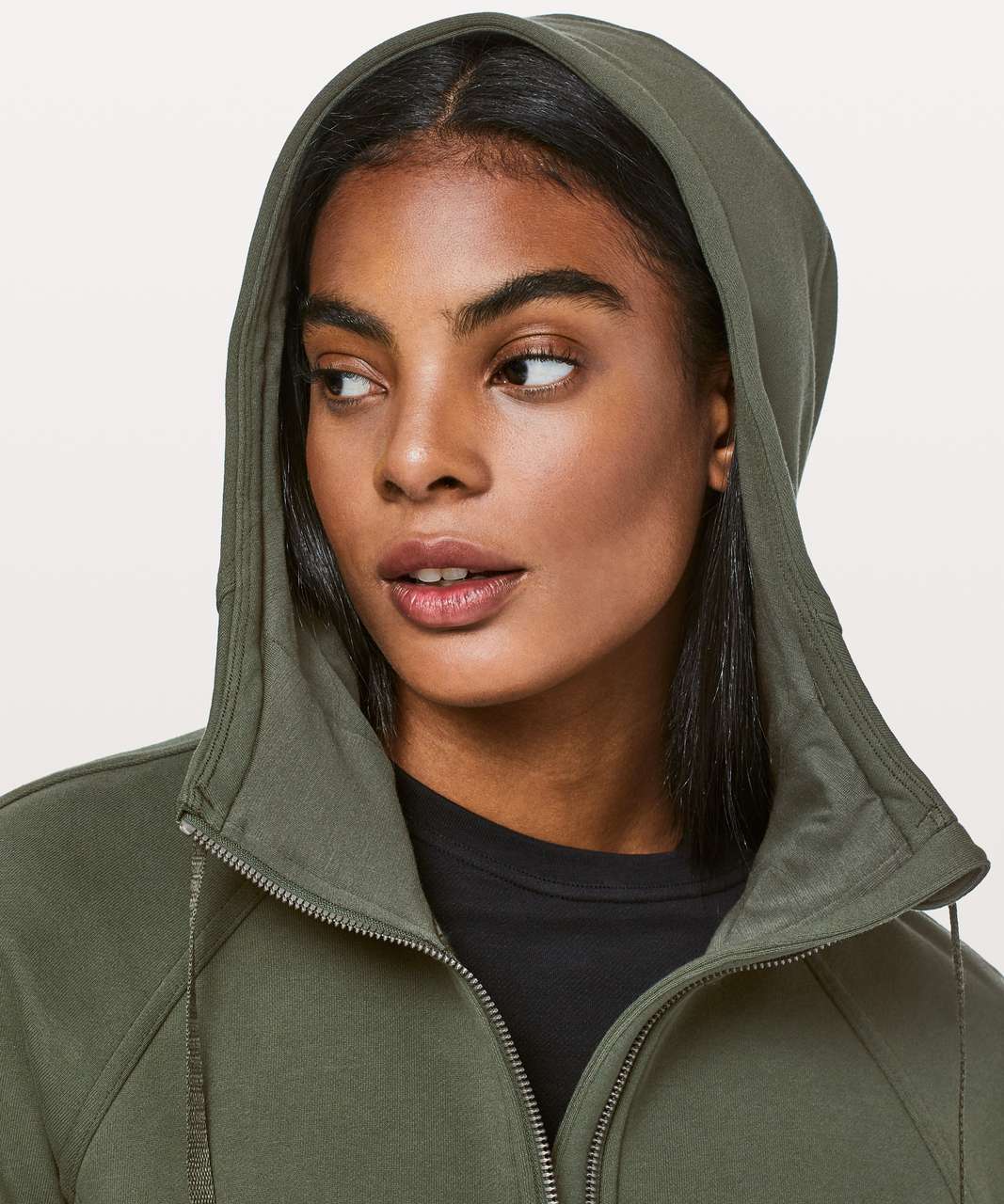 Lululemon Huddle & Hustle Hoodie - Camo Green