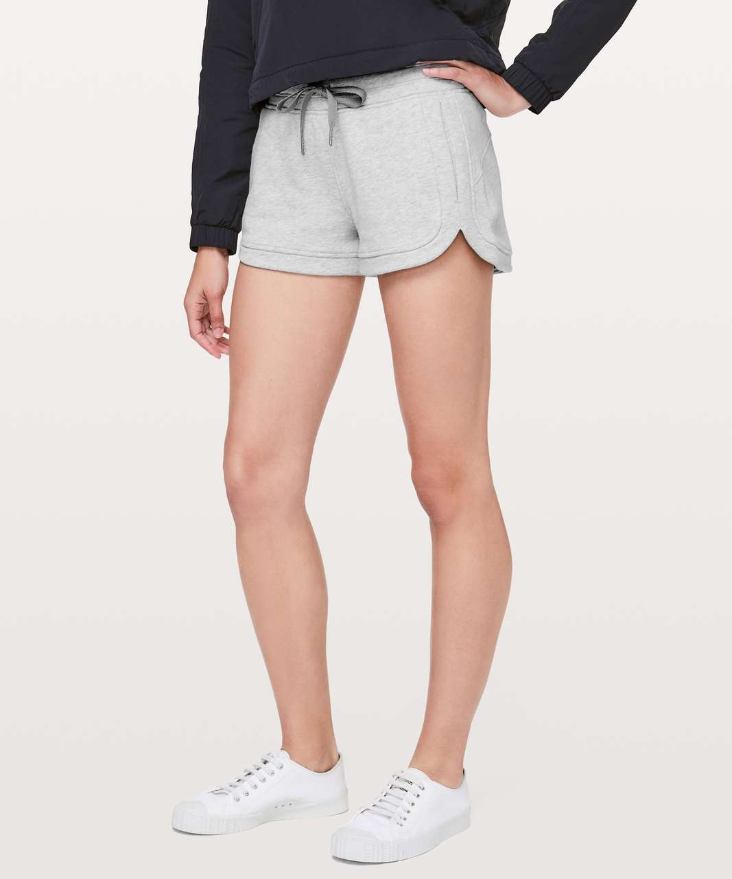 grey lulu shorts