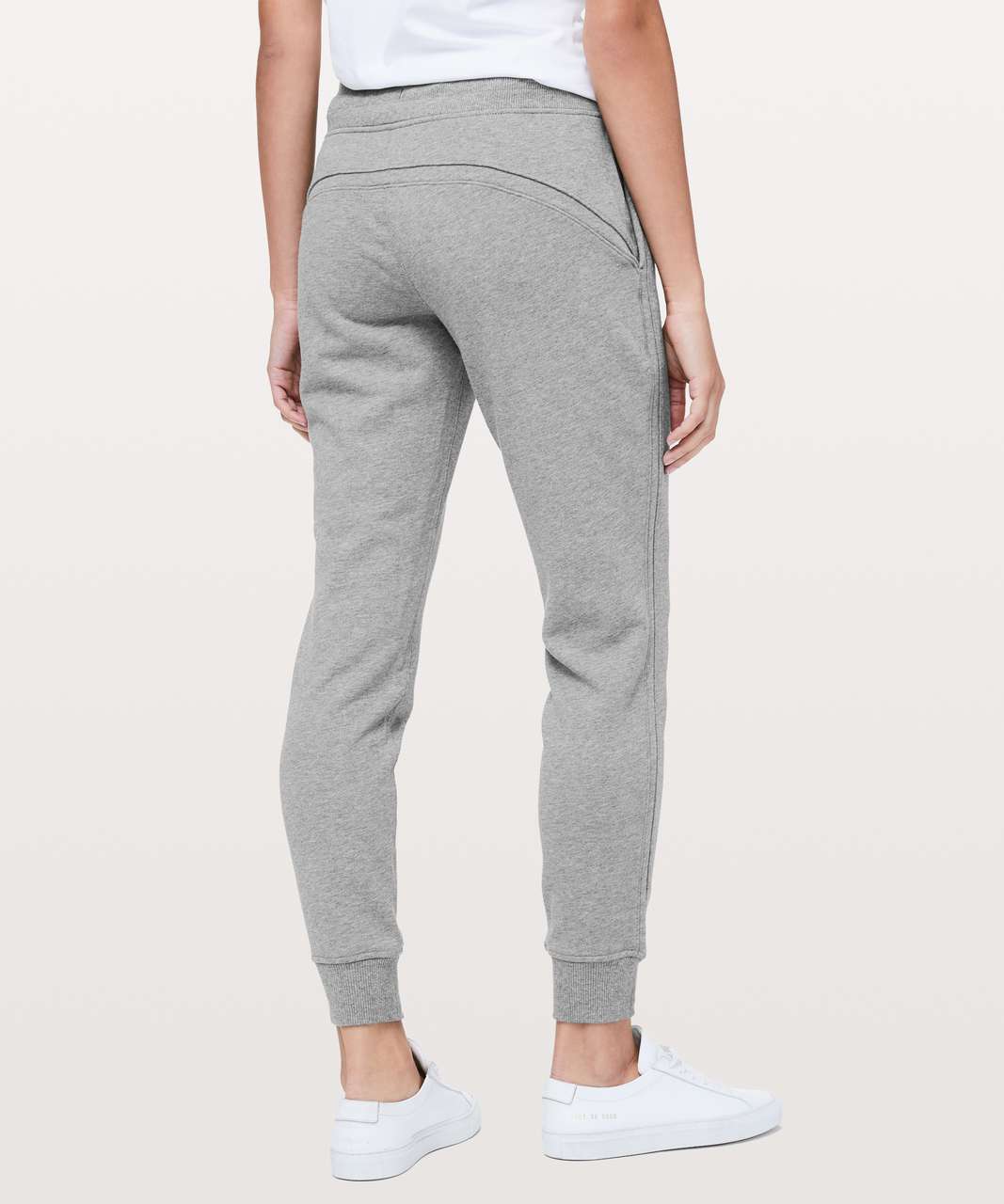 Lululemon Warm Down Jogger *Velour - Heathered Core Ultra Light Grey - lulu  fanatics