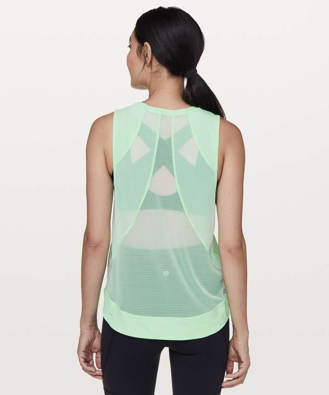 Lululemon Path To Enlightenment Tank - Citra Lime
