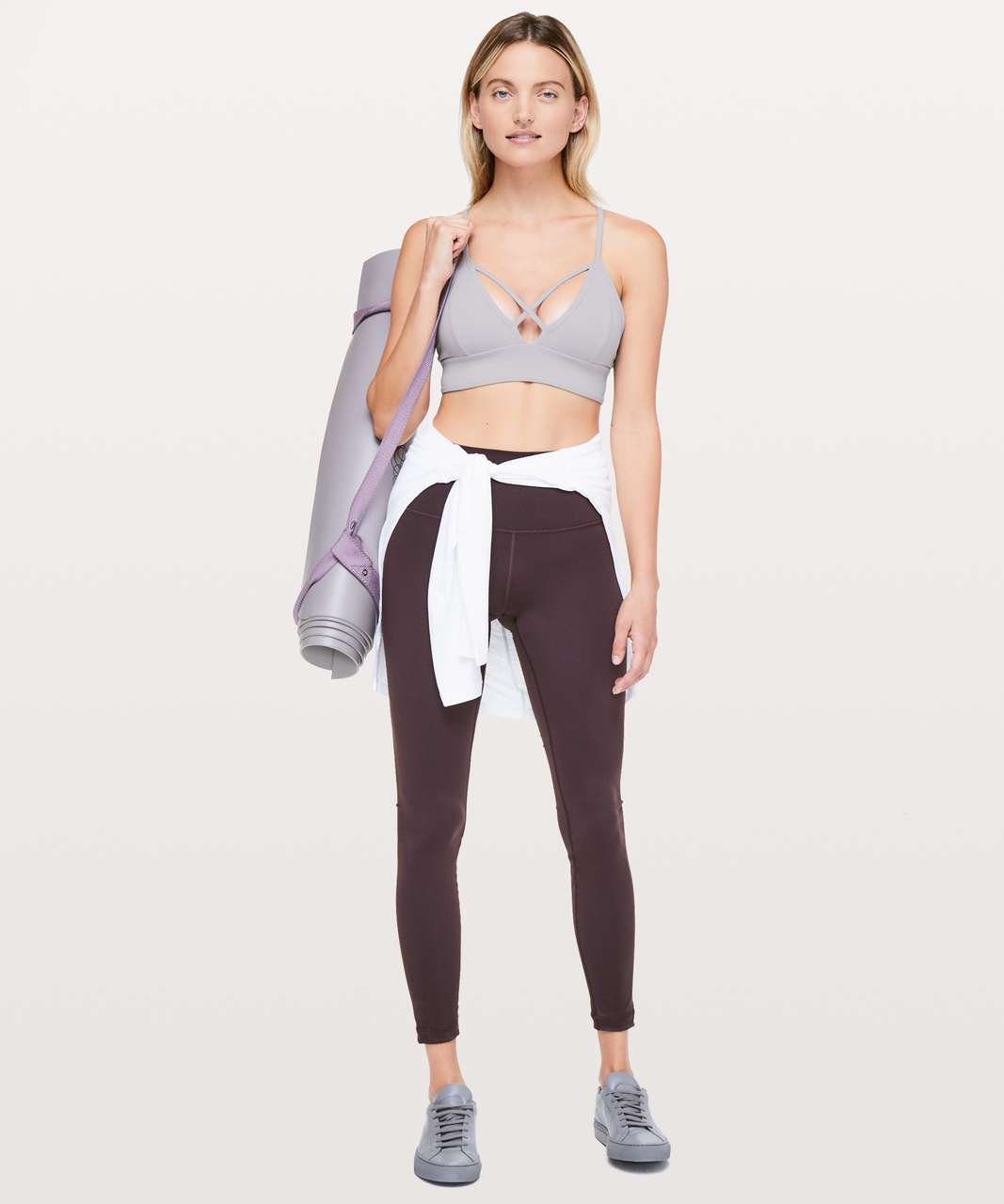 Lululemon Radiant Rhapsody Bra - Lavender Grey