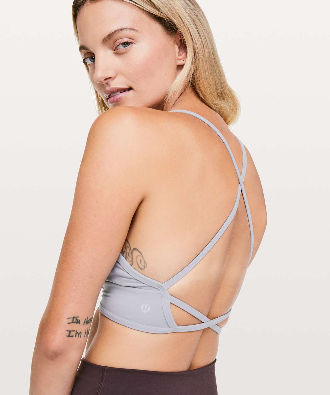 Lululemon Radiant Rhapsody Bra - Lavender Grey