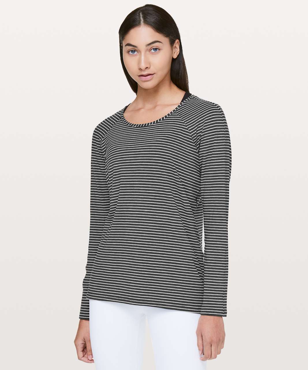 lululemon striped long sleeve top