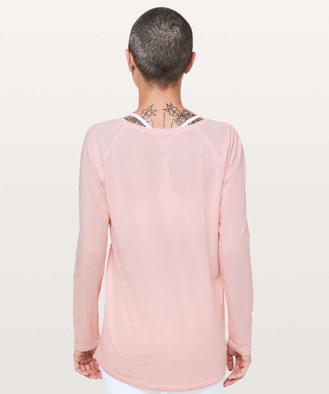 Lululemon Emerald Long Sleeve - Dusty Pink