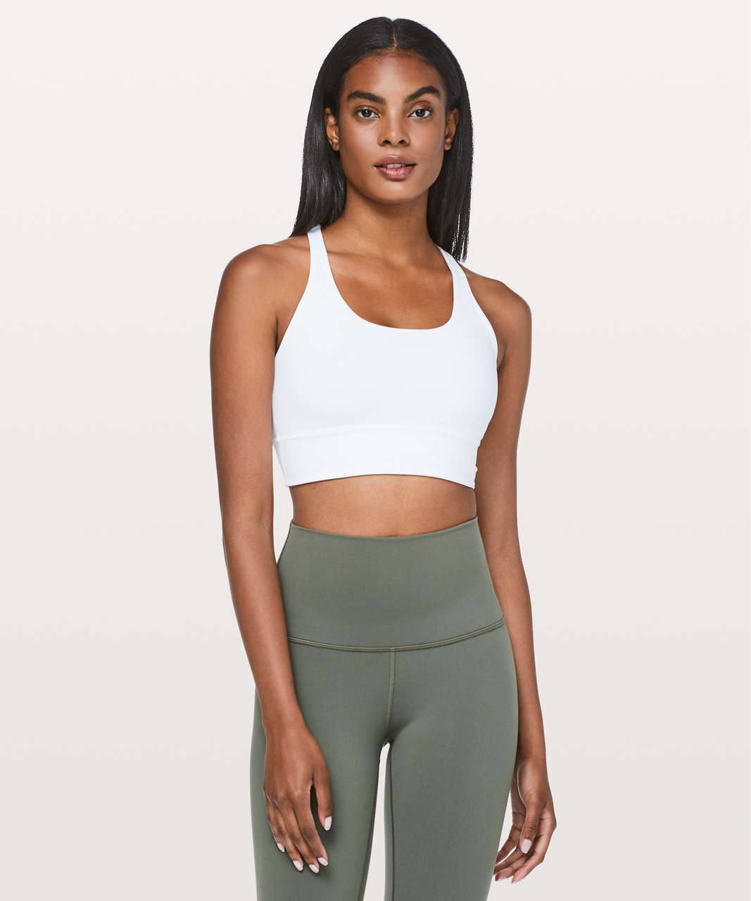 Lululemon Mind Over Miles Bra - White (First Release) - lulu fanatics