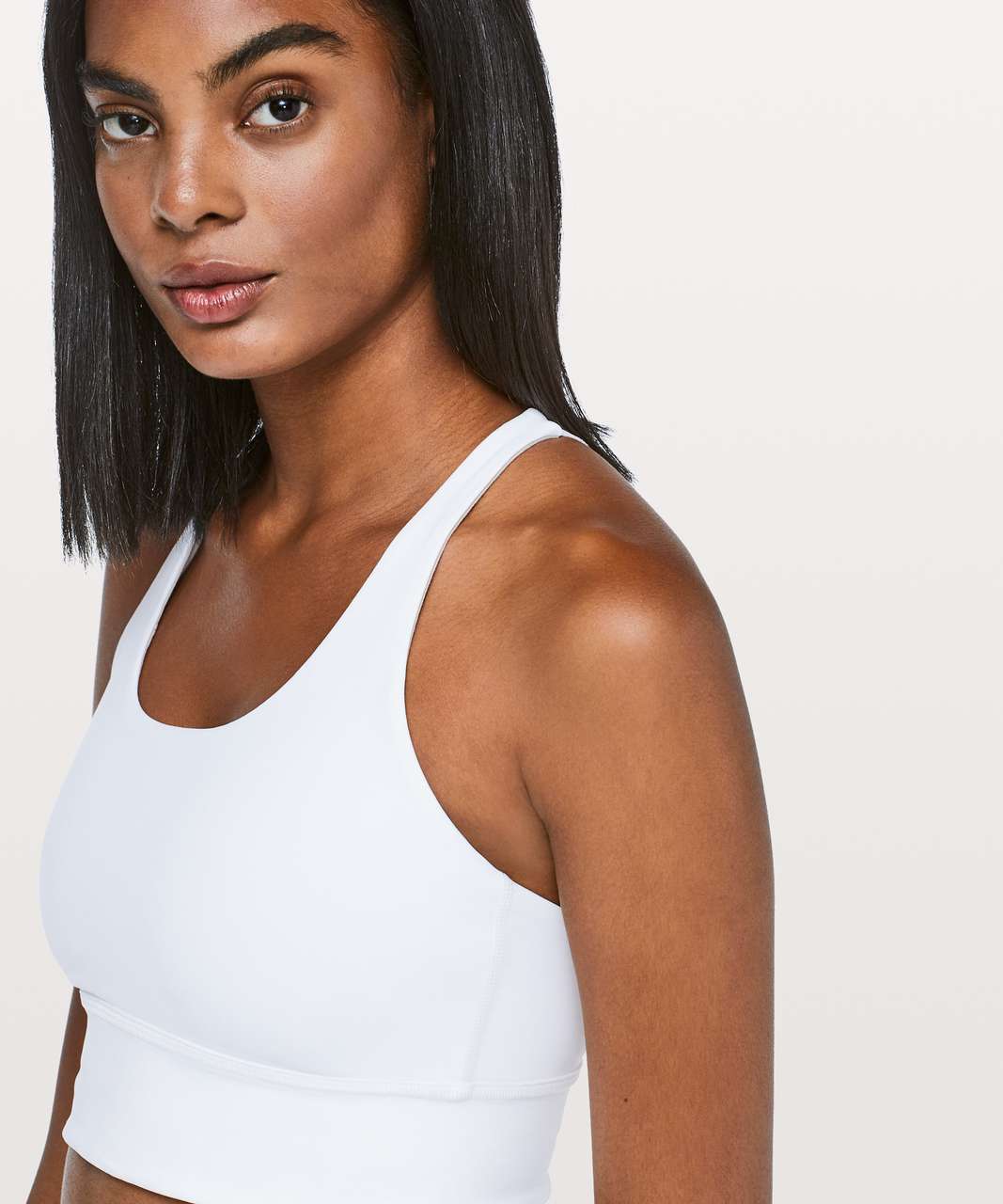 Lululemon Mind Over Miles Bra - White - lulu fanatics