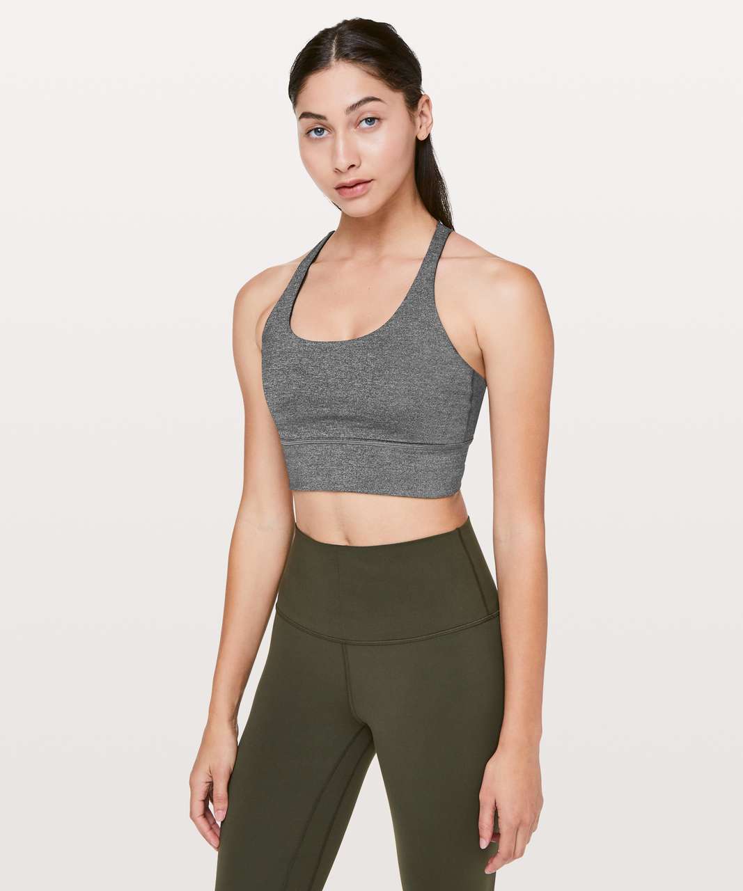 Lululemon Mind Over Miles Bra Jasper Green Size 10