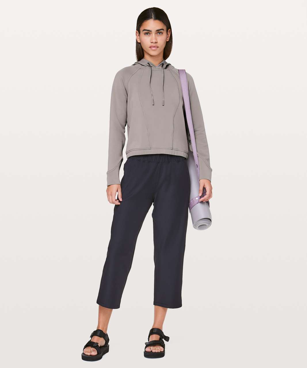 Lululemon Never Still Pullover Hoodie - Lunar Rock