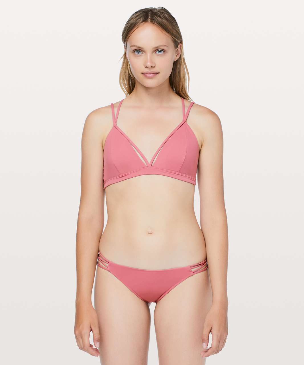 Lululemon Pushing Limits Swim Top - Cherry Tint