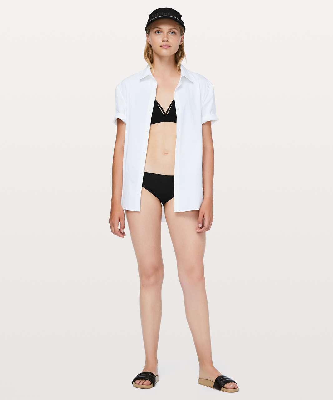 Lululemon Pushing Limits Swim Top - Black