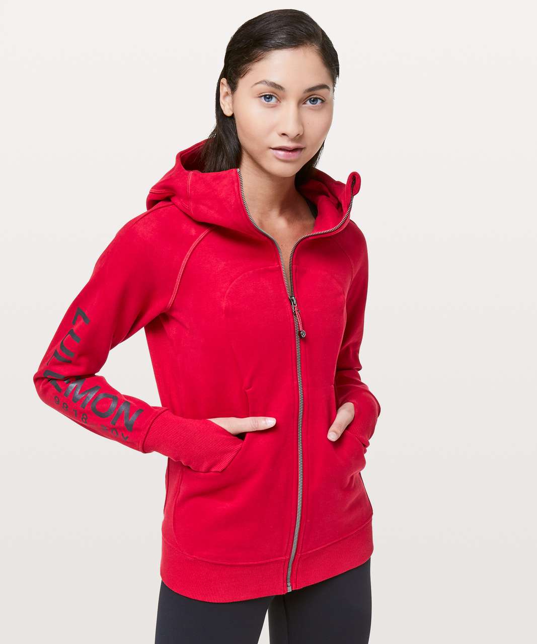 lululemon red hoodie