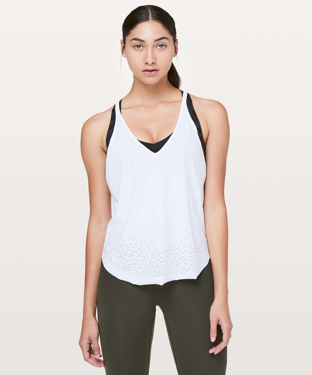 Lululemon Set Free Run Tank - White