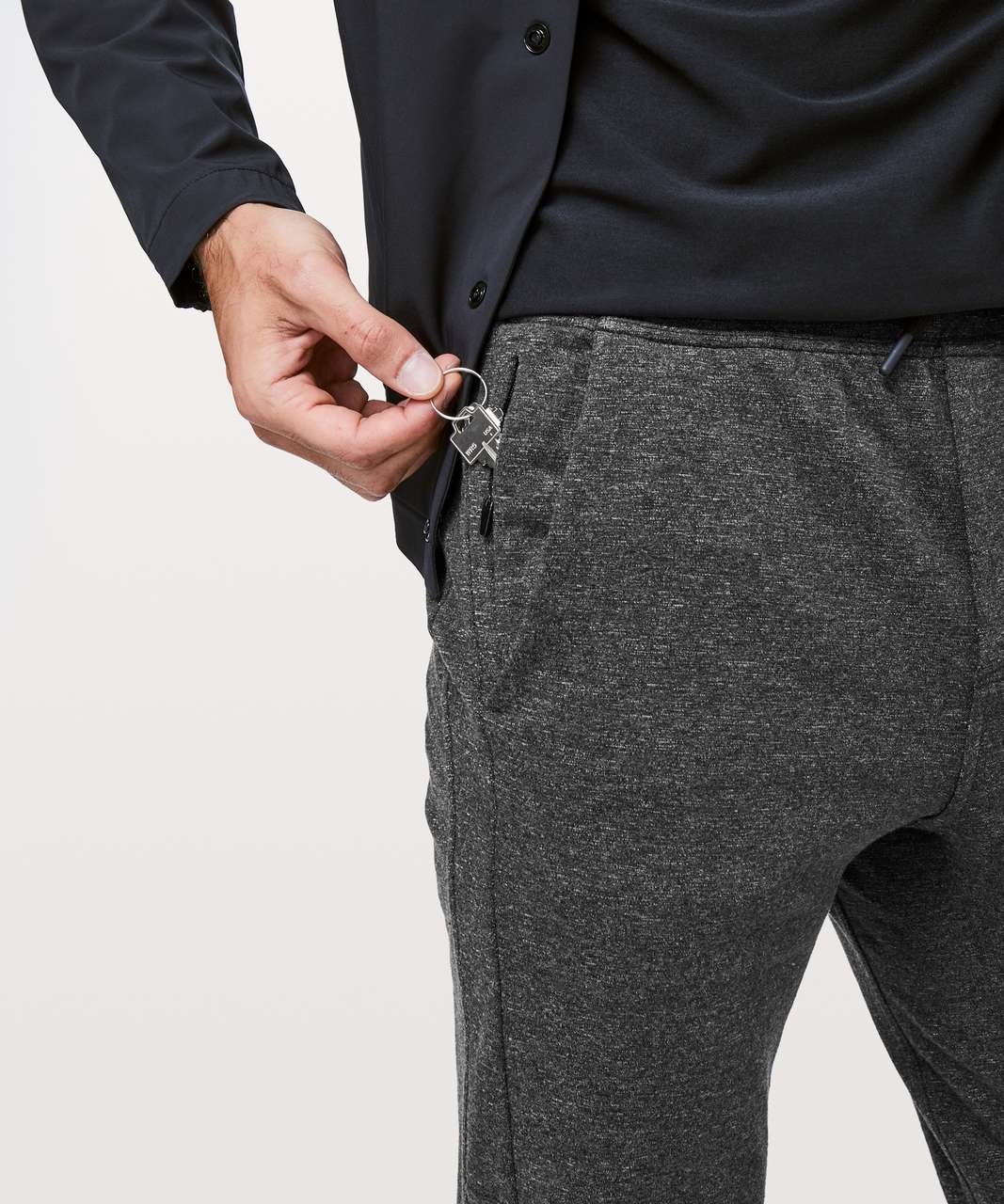 Lululemon City Sweat Jogger *29" - Heathered Black / Heathered Black