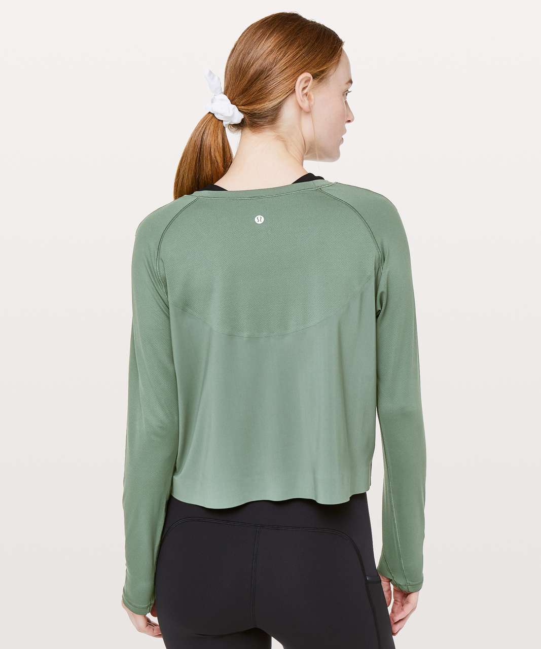 Lululemon Another Lap Strong Long Sleeve - Dark Forest