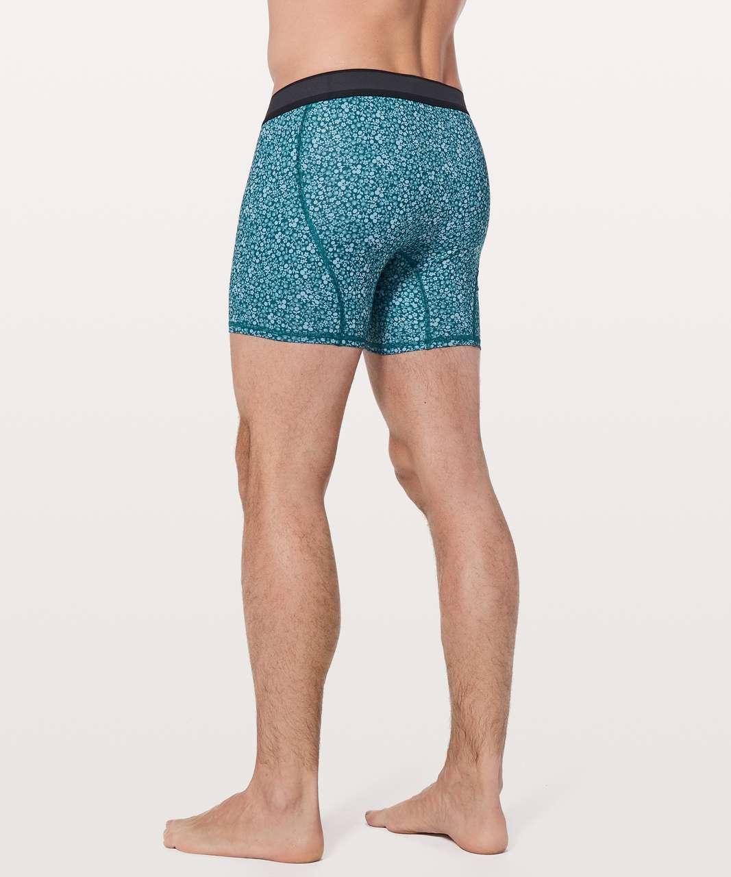 Lululemon No Boxer Boxer *5.5" - Citrus Dobby Tempest Blue Desert Teal