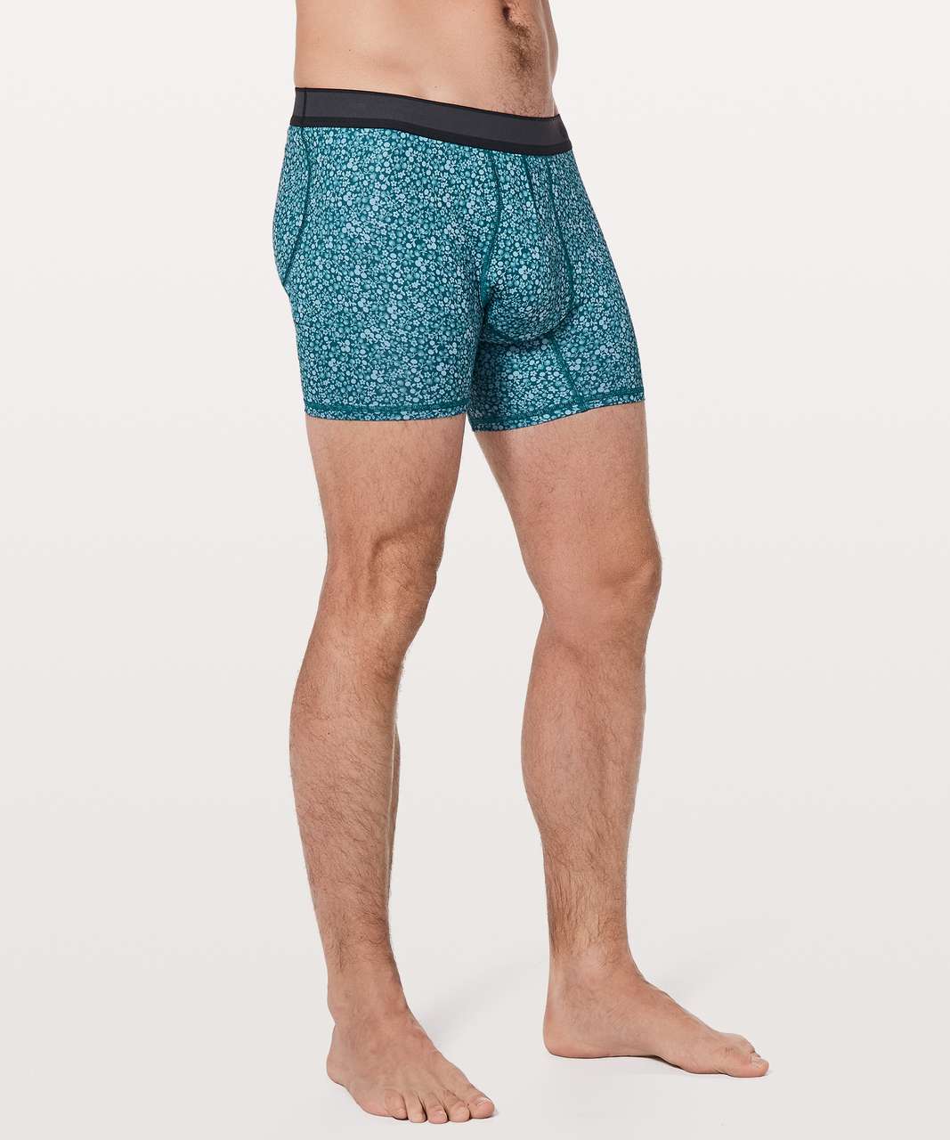 Lululemon No Boxer Boxer *5.5" - Citrus Dobby Tempest Blue Desert Teal