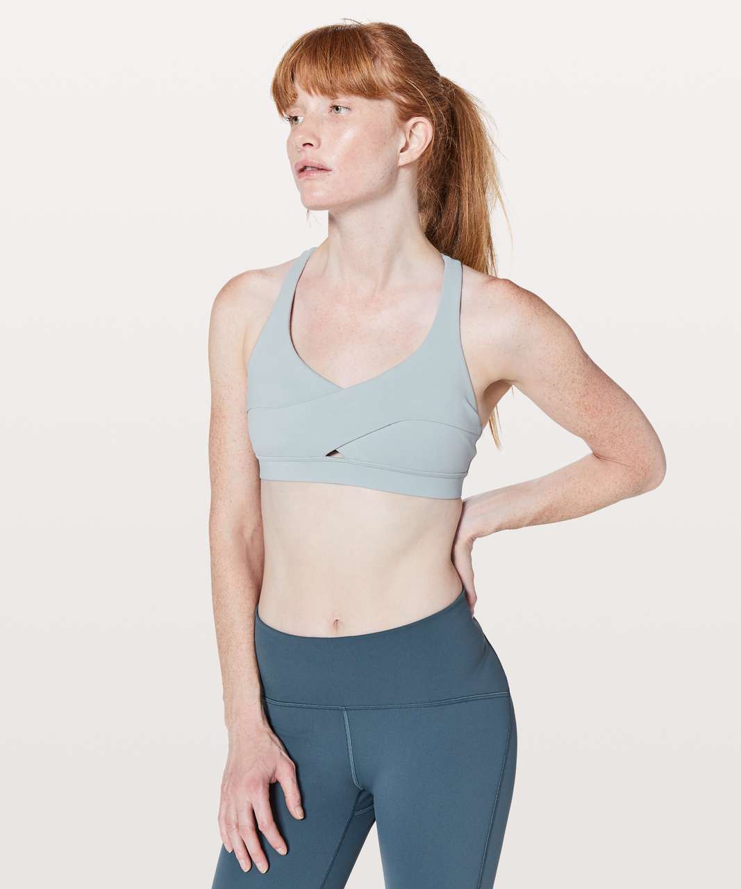 Lululemon Energy Bra *Wrap - Misty Moss