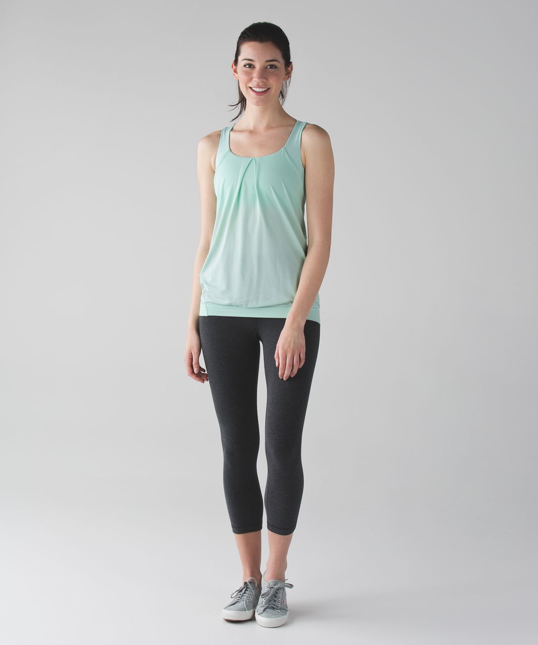 Lululemon Nouveau Limits Tank - Sea Mist