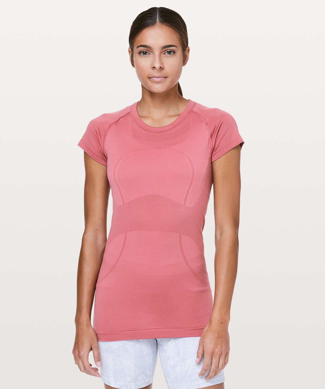 Lululemon Swiftly Tech Short Sleeve Crew - Cherry Tint / Cherry Tint