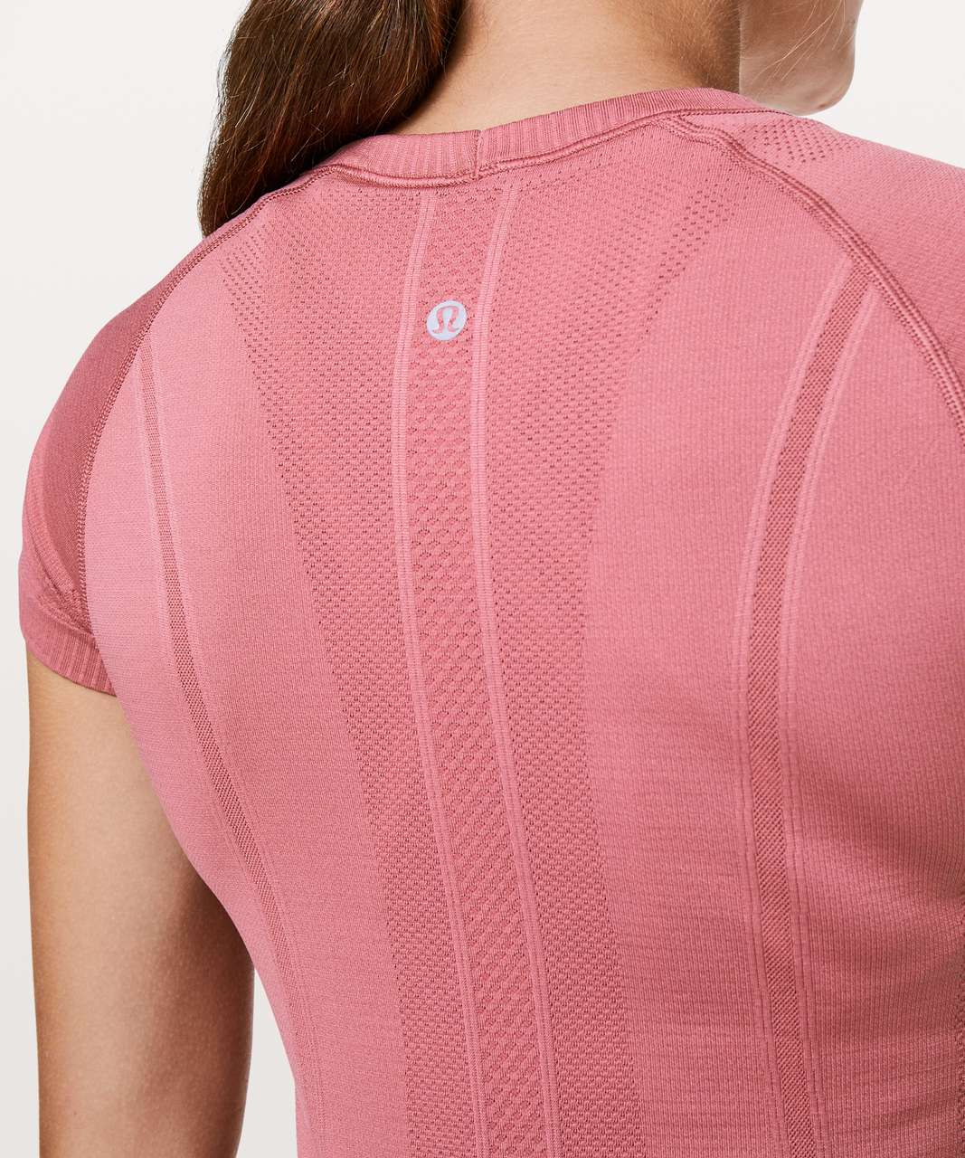 Lululemon Swiftly Tech Short Sleeve Crew - Cherry Tint / Cherry Tint