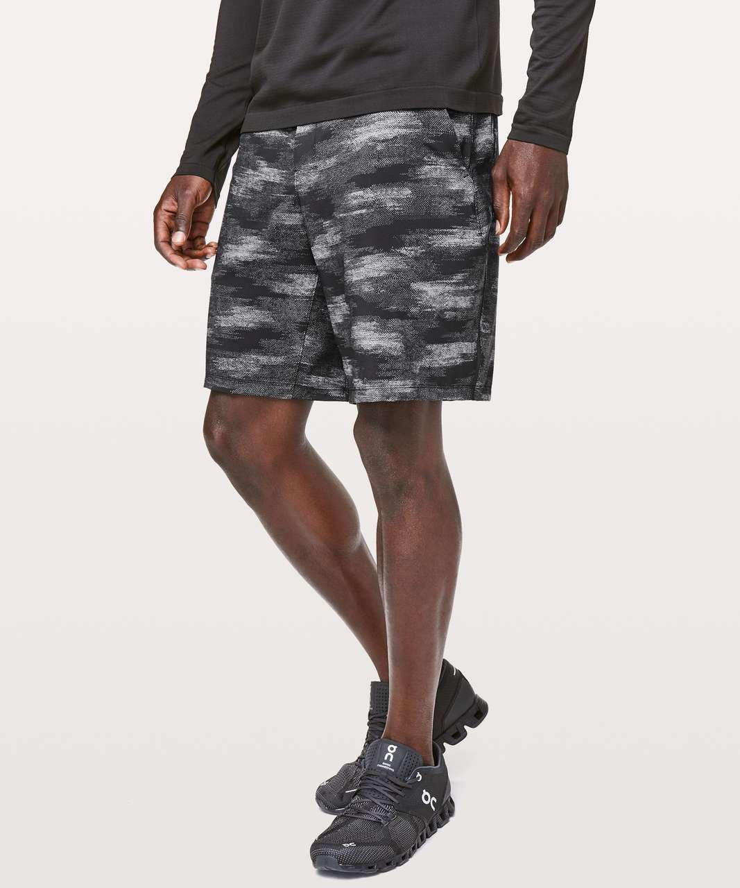 Lululemon Pace Breaker Short *9" Updated - Glitch Camo Moon Blue Black Granite