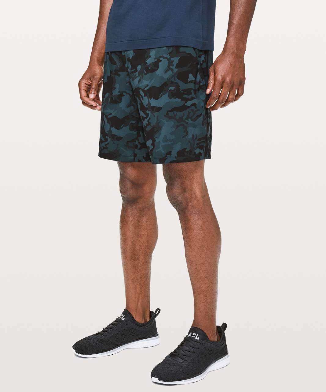 Lululemon Pace Breaker Short *9" Updated - Incognito Camo Blue Multi