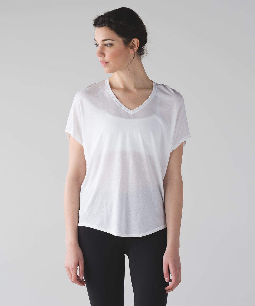 Lululemon Devout Short Sleeve Tee II - White