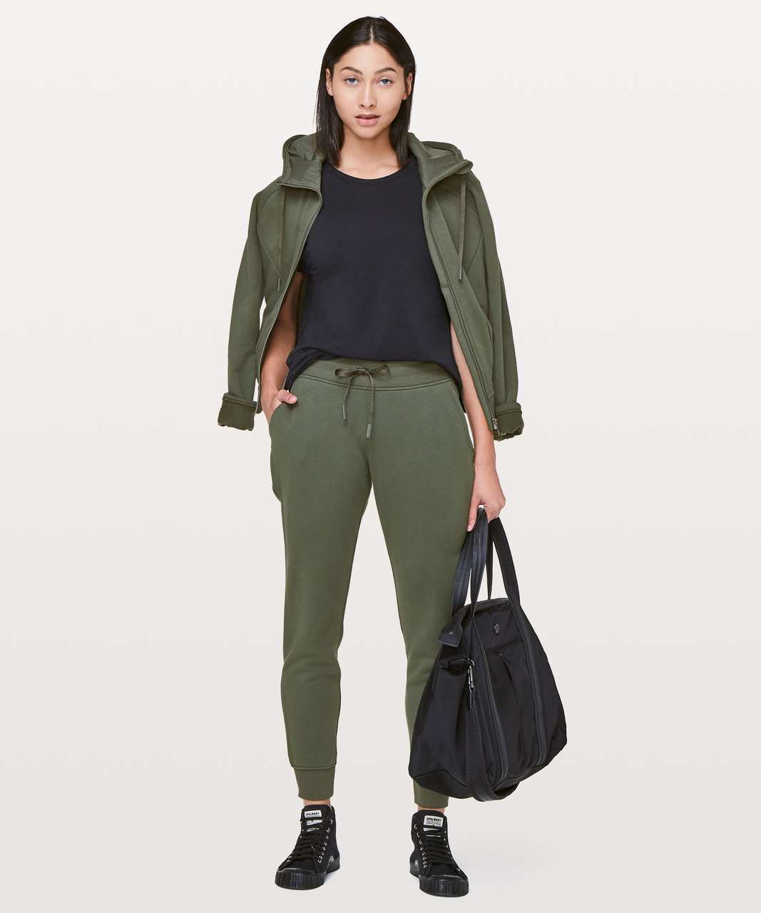 Lululemon Warm Down Jogger II *28" - Camo Green