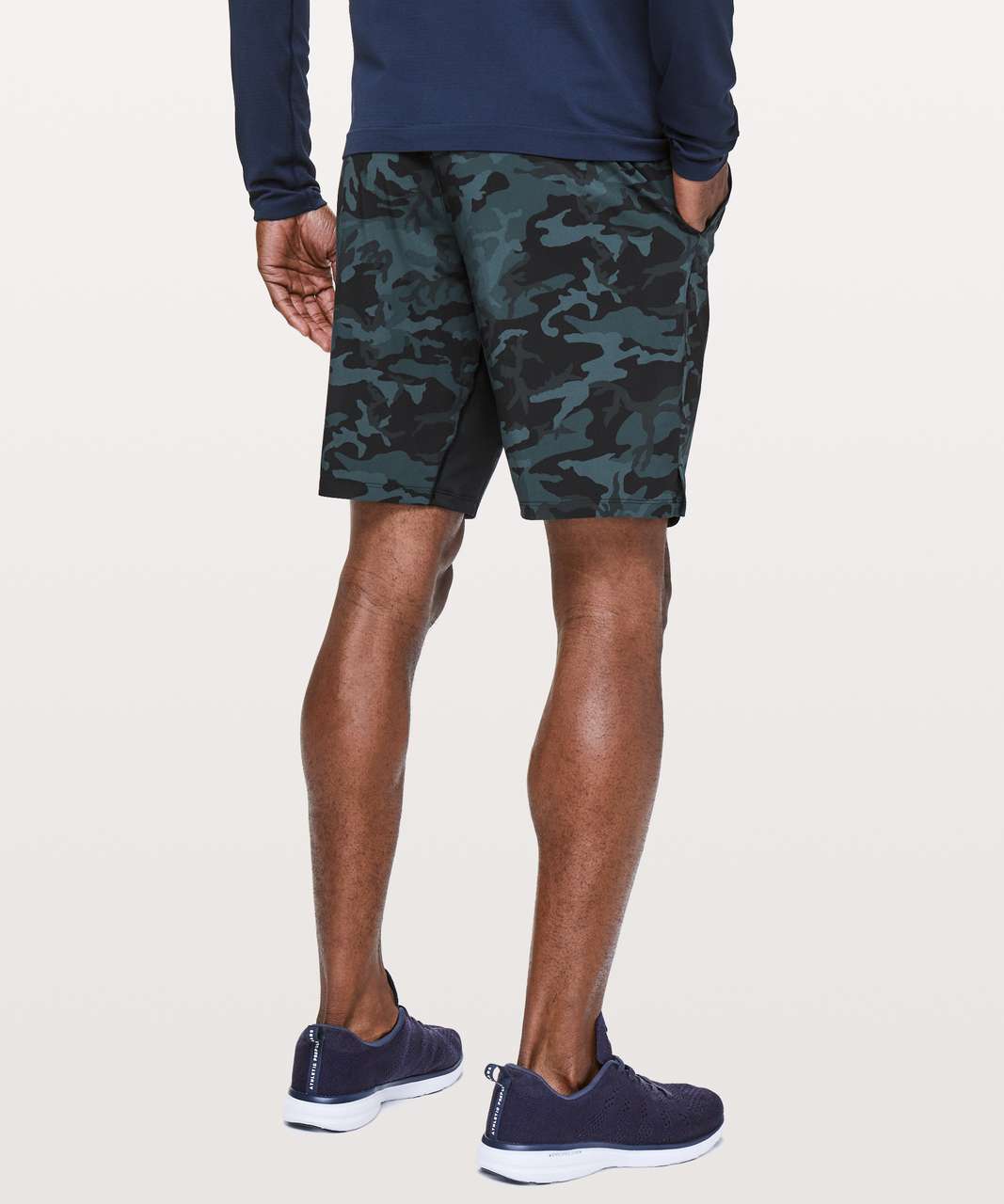 Lululemon T.H.E. Short *Linerless 9" Updated - Incognito Camo Blue Multi