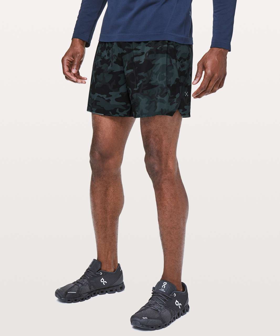 Lululemon Surge Short *6" Updated - Incognito Camo Blue Multi