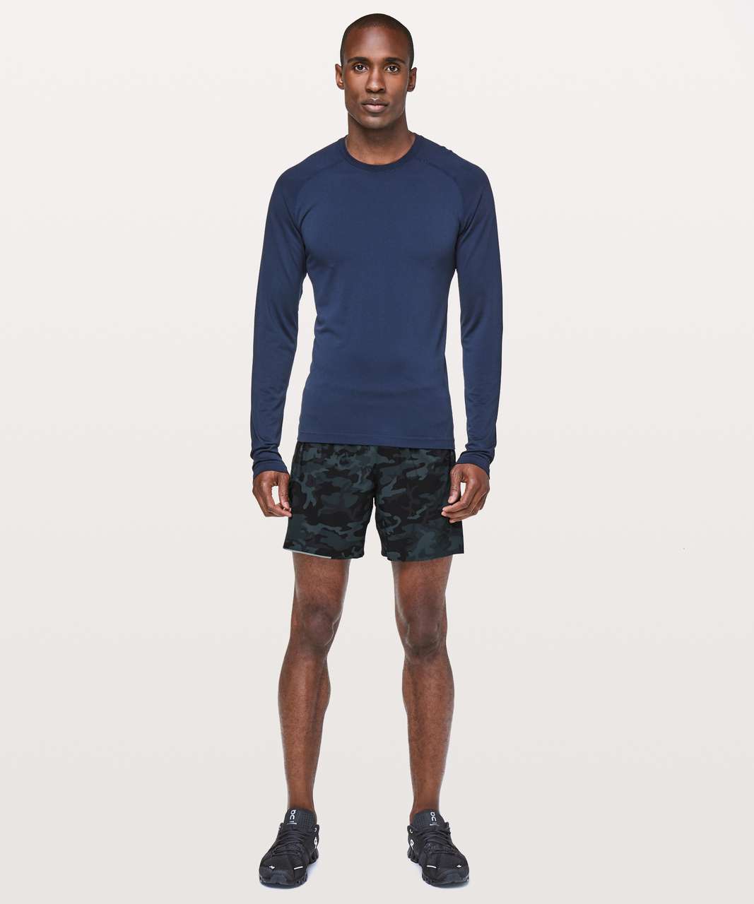 Lululemon Surge Short *6" Updated - Incognito Camo Blue Multi