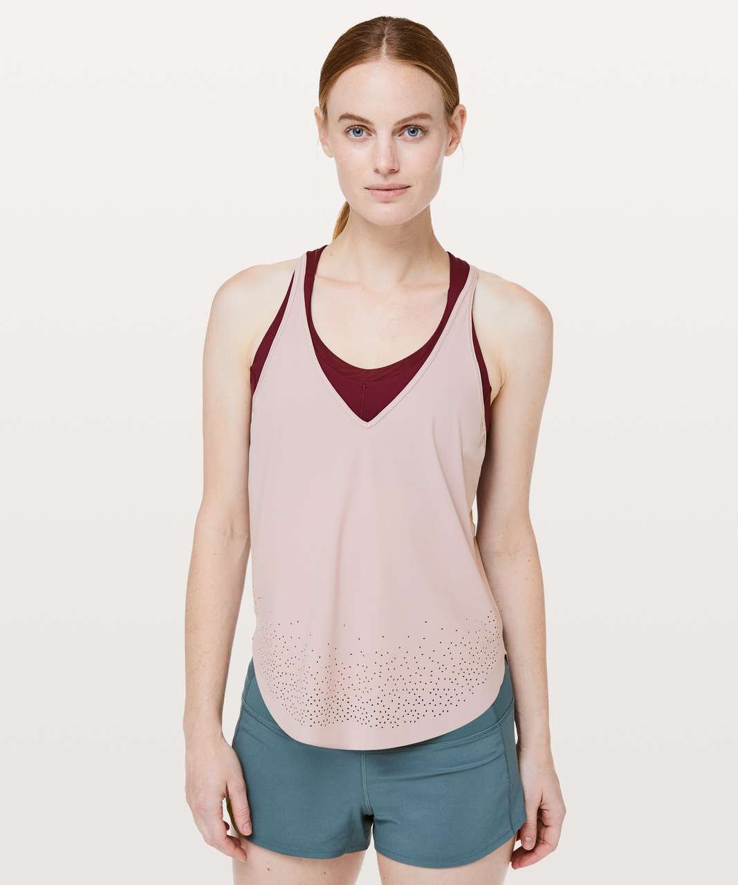 Lululemon Set Free Run Tank - Smoky Blush