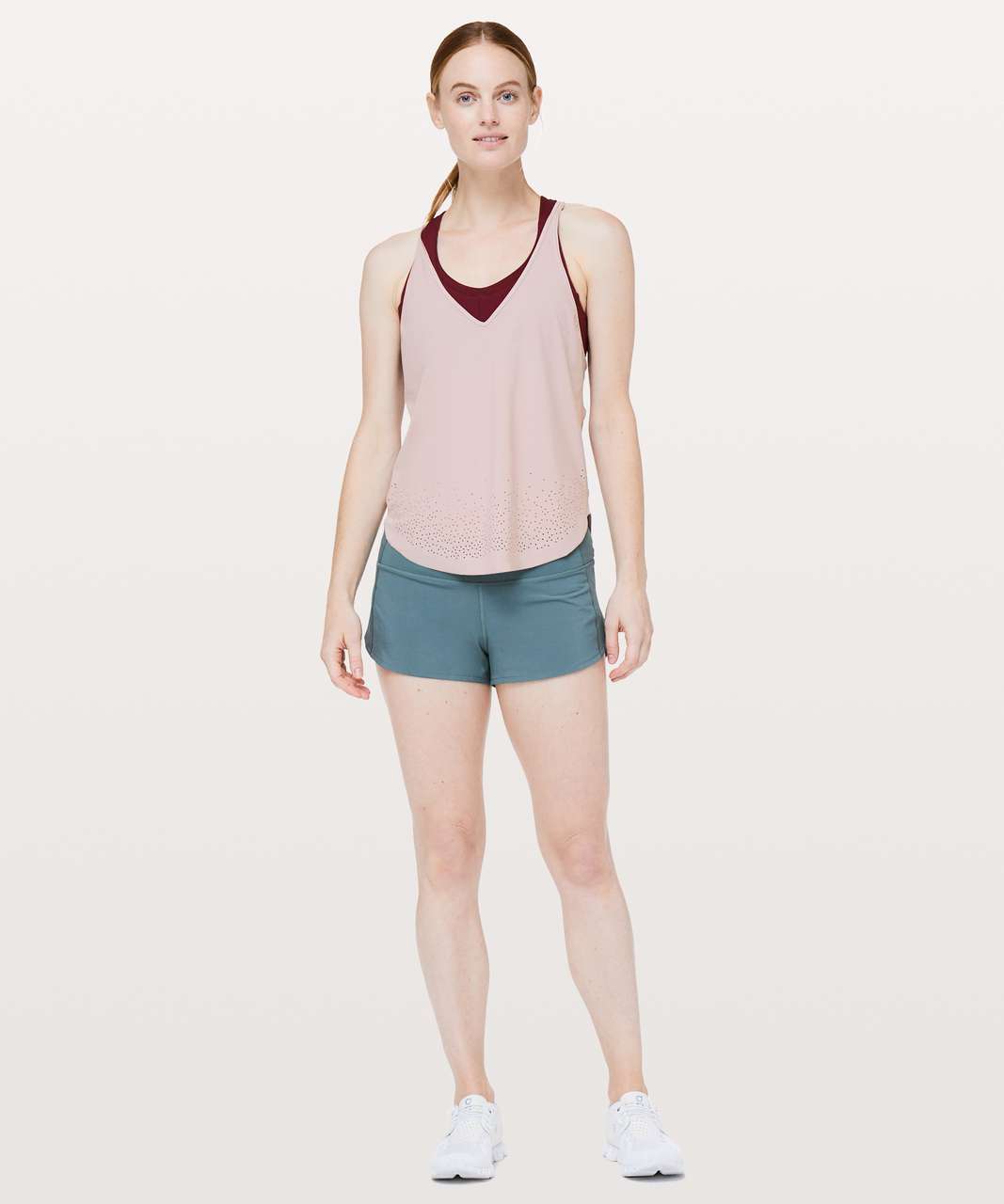 Lululemon Set Free Run Tank - Smoky Blush