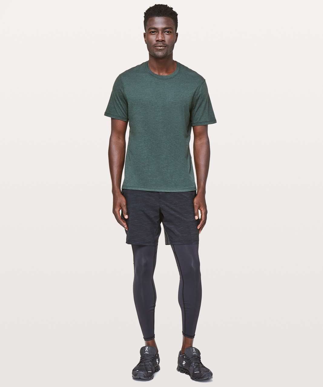 Lululemon Somatic Aero Short Sleeve - Oxide Green