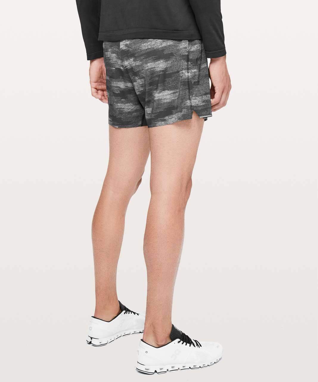 Lululemon Surge Short *4" Updated - Glitch Camo Moon Blue Black Granite