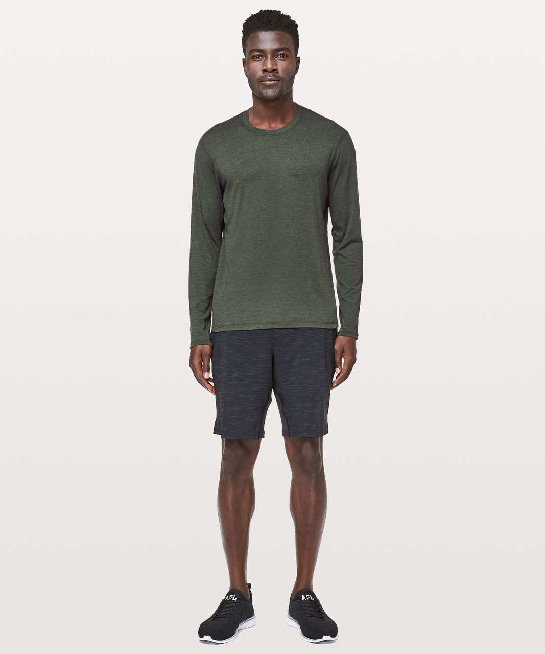 Lululemon Somatic Aero Long Sleeve - Oxide Green - lulu fanatics