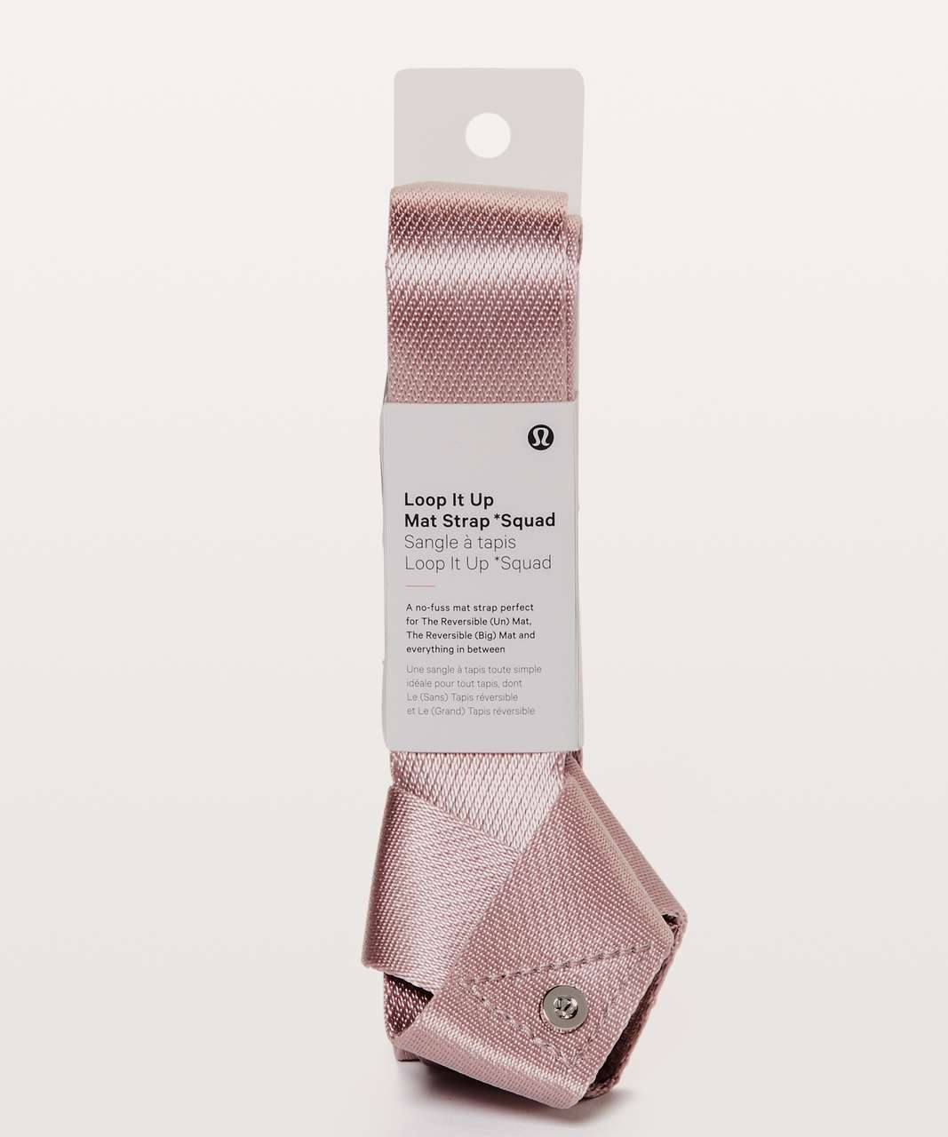 Lululemon Loop It Up Mat Strap *Squad - Porcelain Pink / Misty