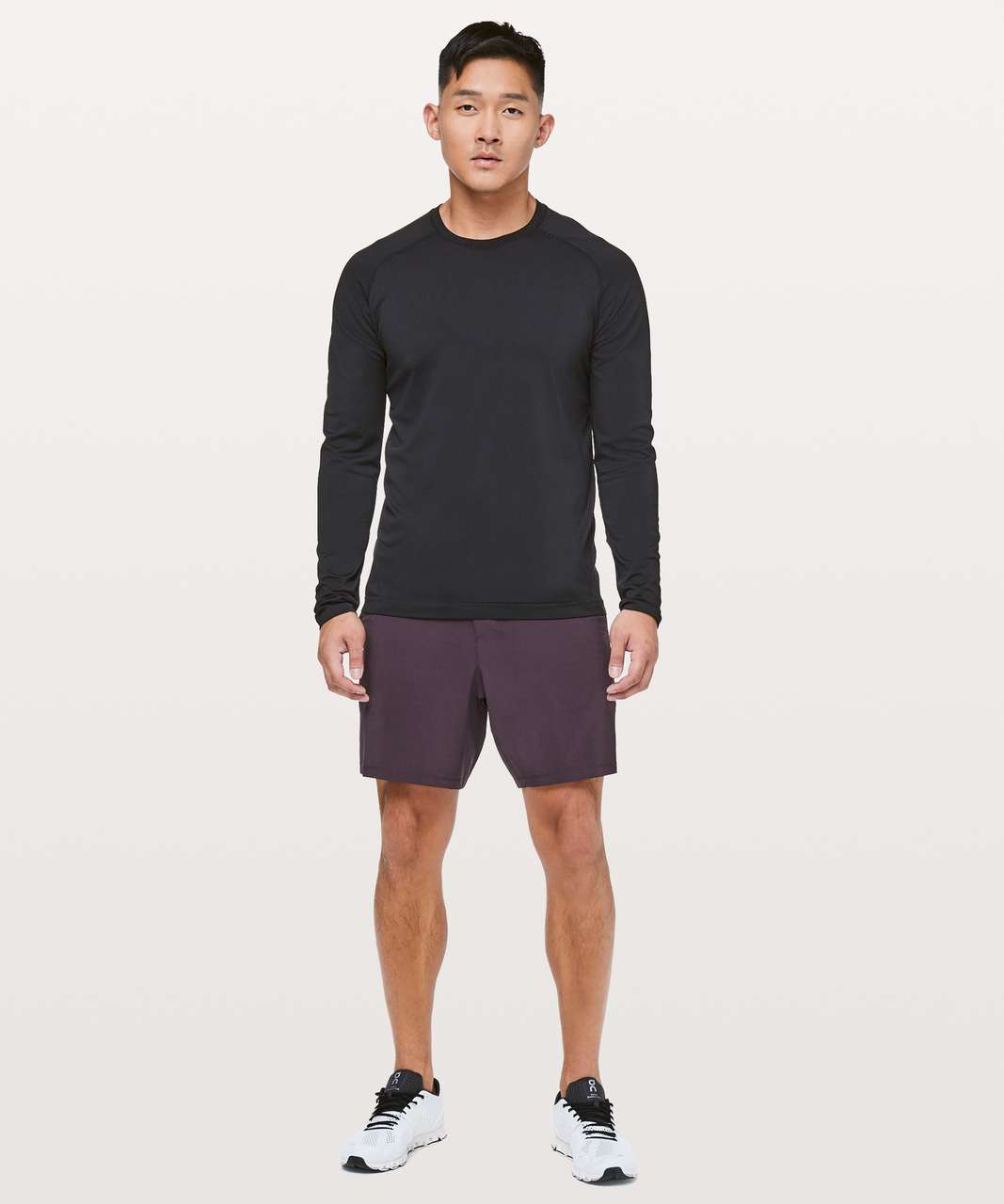 Lululemon Pace Breaker Short *Linerless 7" Updated - Black Cherry