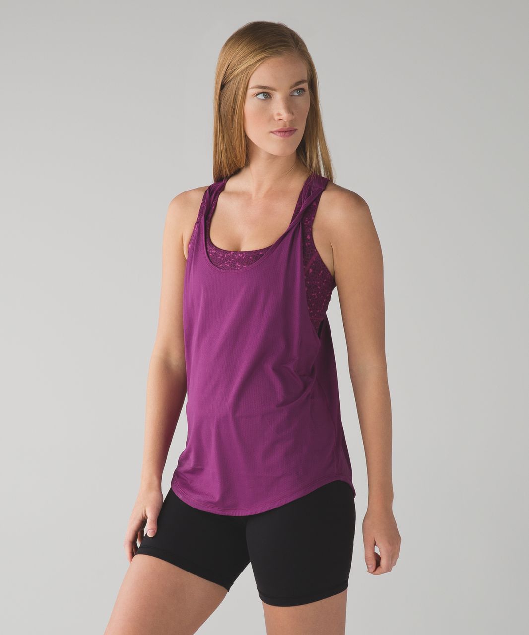 Lululemon Ready & Go Tank - Regal Plum / Paradise Geo Regal Plum Multi