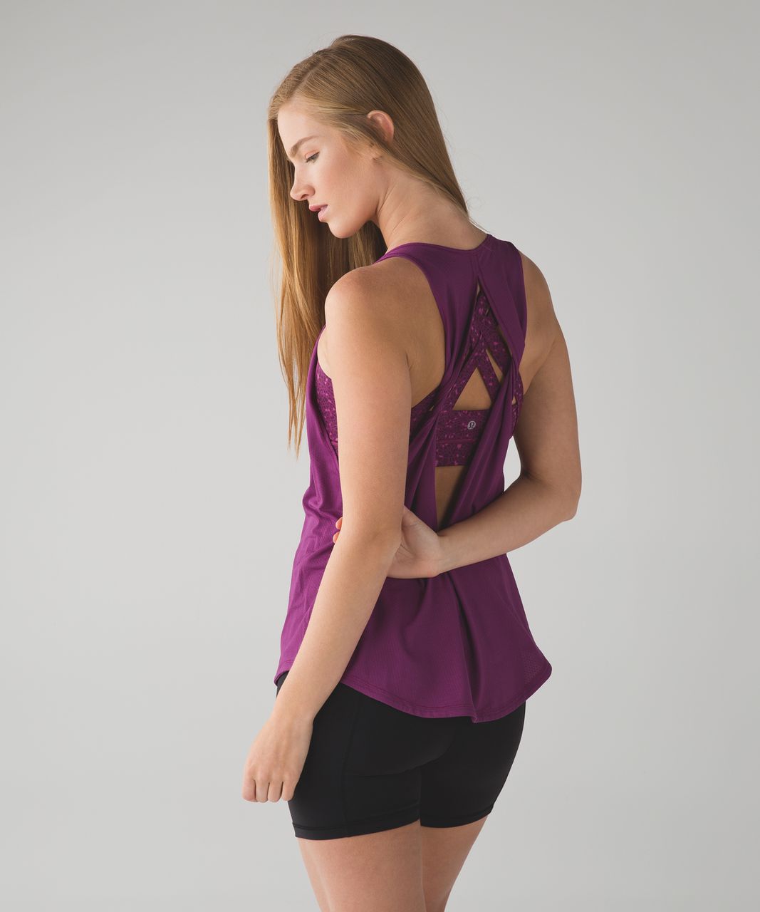 Lululemon Ready & Go Tank - Regal Plum / Paradise Geo Regal Plum Multi