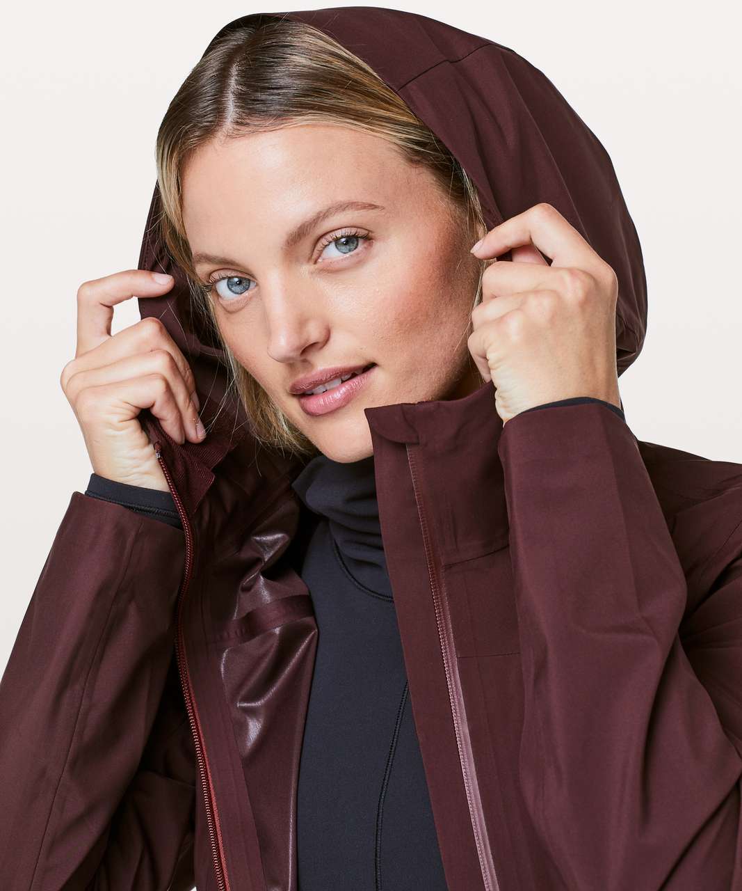 Lululemon Rain Rules Jacket - Cassis