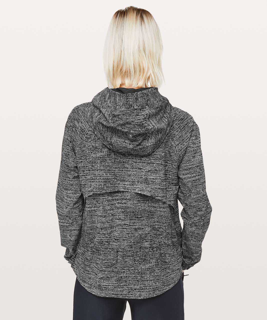 Lululemon Pack It Up Jacket - Twillines White Black