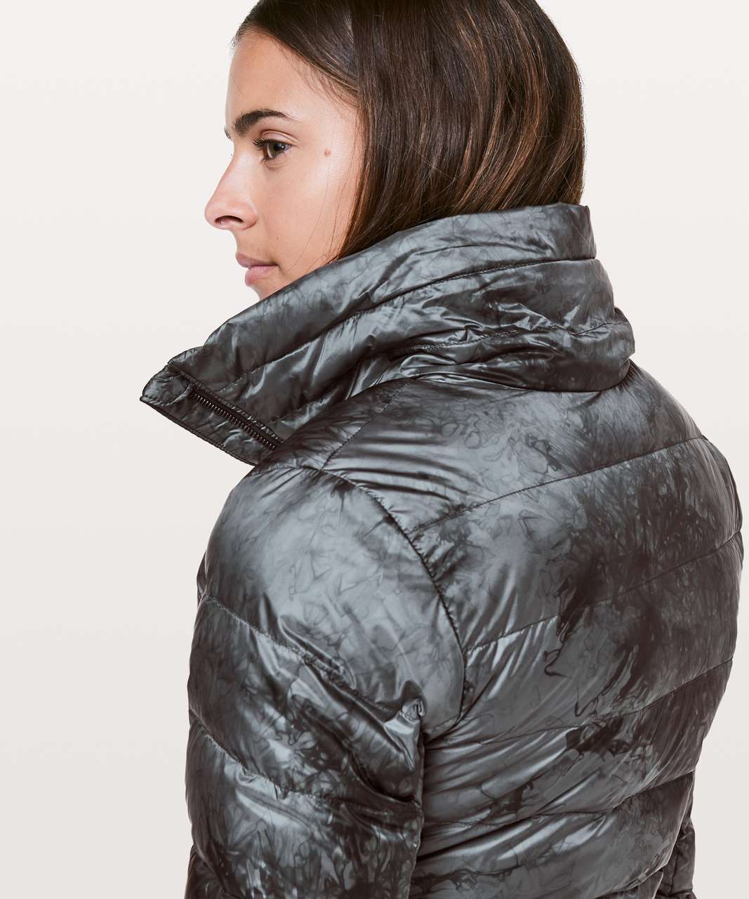 Lululemon Pack It Down Jacket - Diamond Dye Melanite Black - lulu fanatics