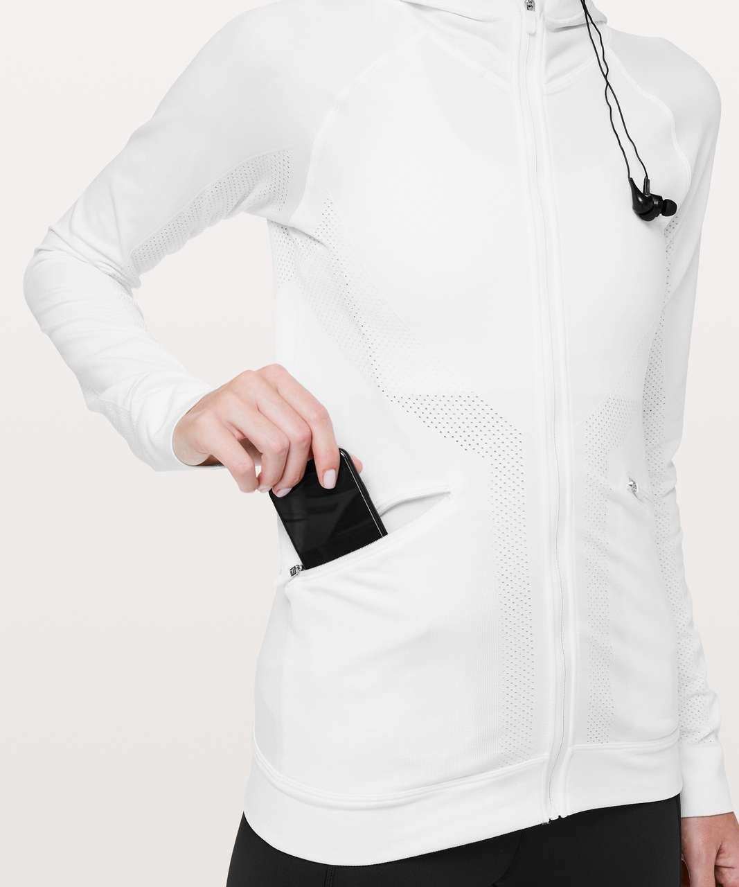 Lululemon Ventilate Jacket - White / White