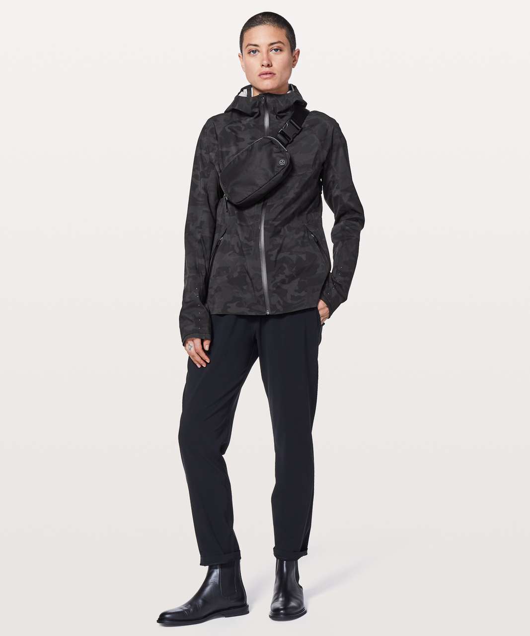 Lululemon The Rain Is Calling Jacket II - Incognito Camo Multi Grey