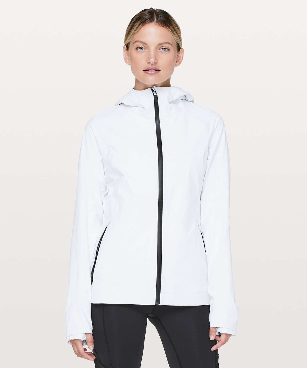 Lululemon The Rain Is Calling Jacket II - White - lulu fanatics