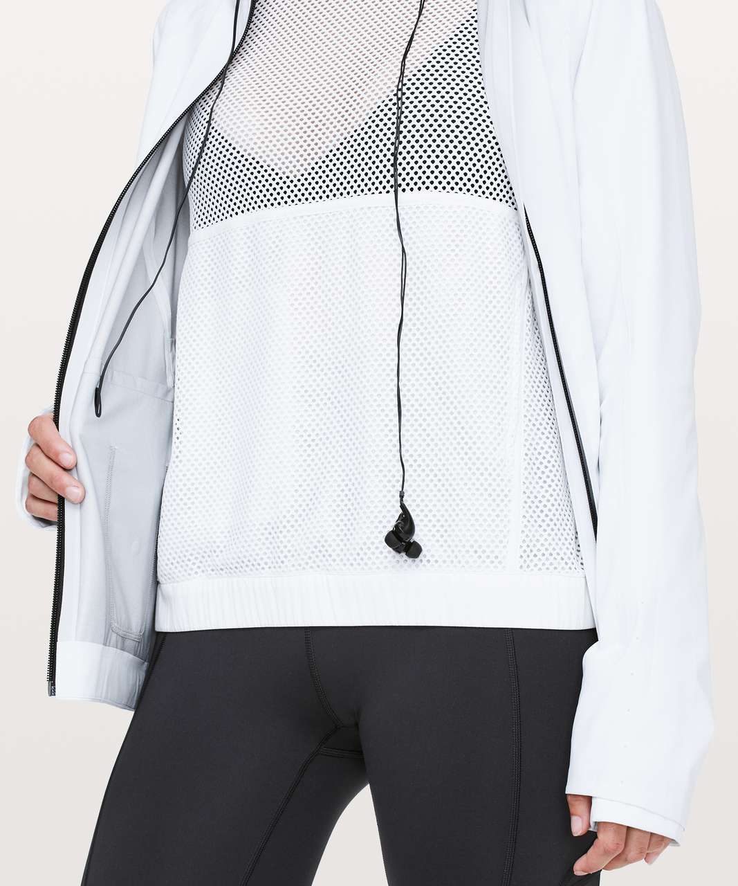 Lululemon The Rain Is Calling Jacket II - White