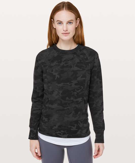 Lululemon Scuba Crew - Incognito Camo Multi Grey (Second Release) - lulu  fanatics