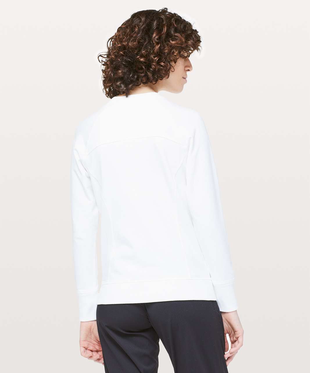 Lululemon Scuba Crew - White - lulu fanatics